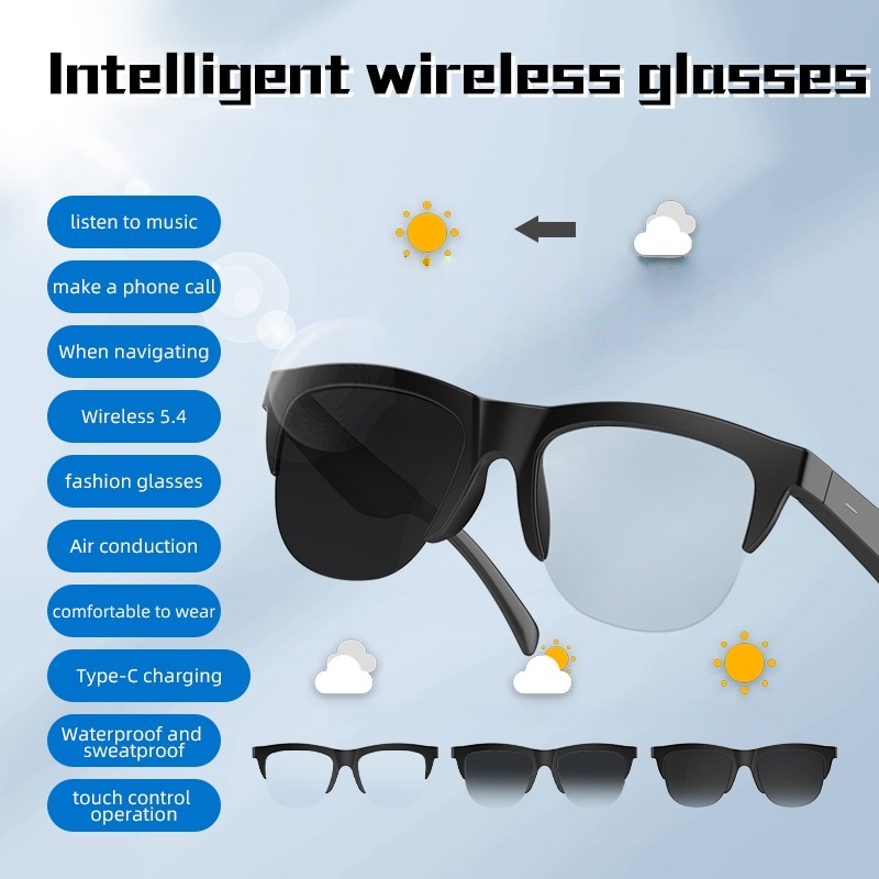 نظارات ذكية بتقنية الذكاء الاص - مراجعة Smart Glasses Lens وسعره