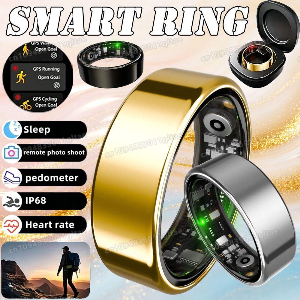 خاتم ذكي جديد R09 للرجال والنس - مراجعة Temperature Ring Skin وسعره