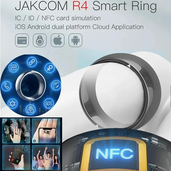 Jakcom-R4 حلقة ذكية ، الفولاذ  - مراجعة Smart Ring Nfc Pay وسعره