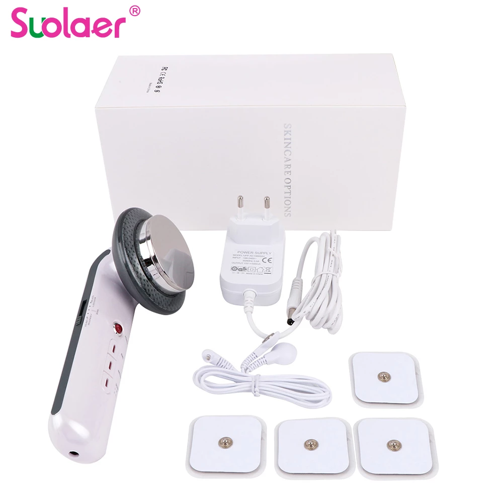 3 في 1 ems الموجات فوق الصوتية - مراجعة Galvanic Skin Sensor وسعره