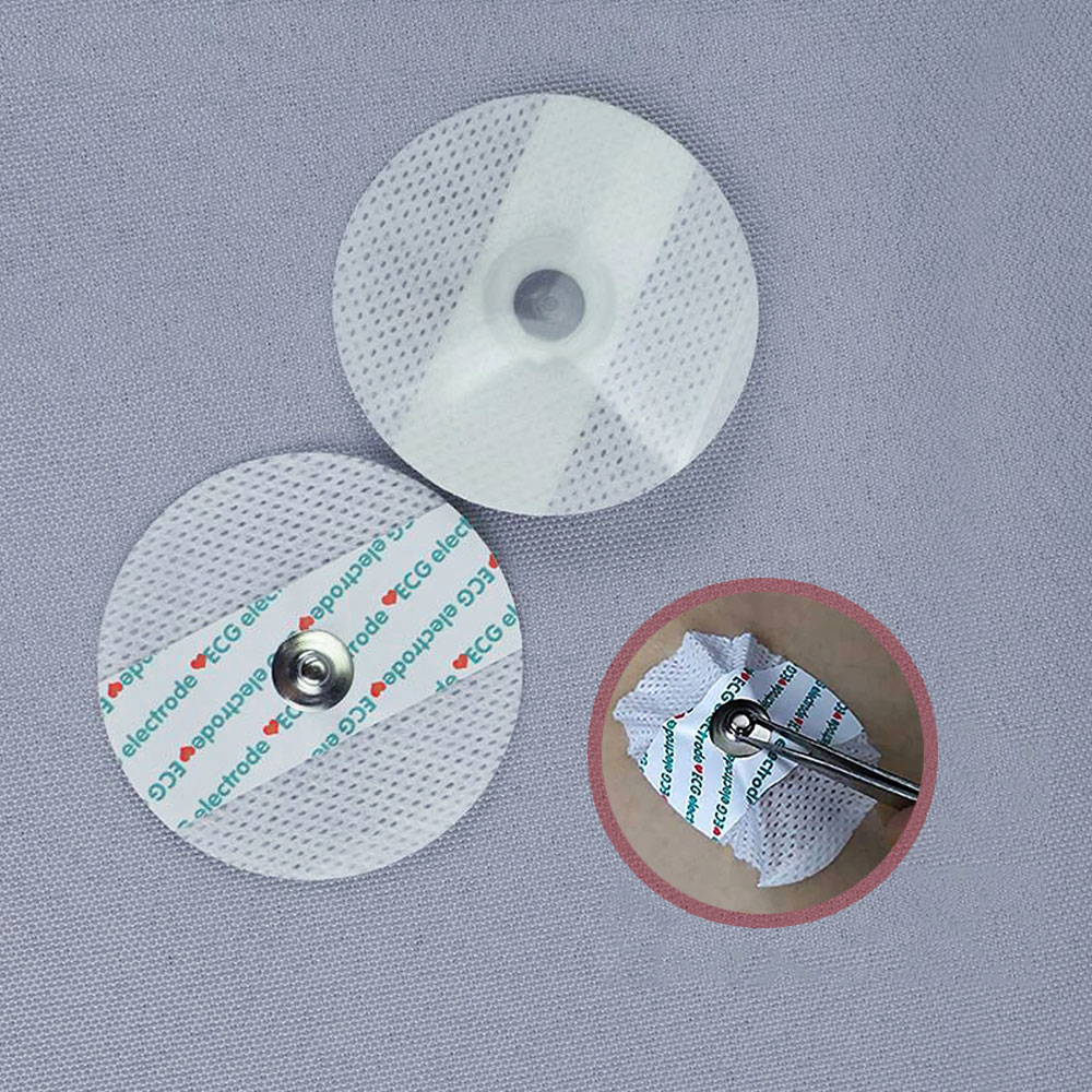 50-500 قطعة من ملحقات القطب ال - مراجعة Ecg Patch Monitor وسعره