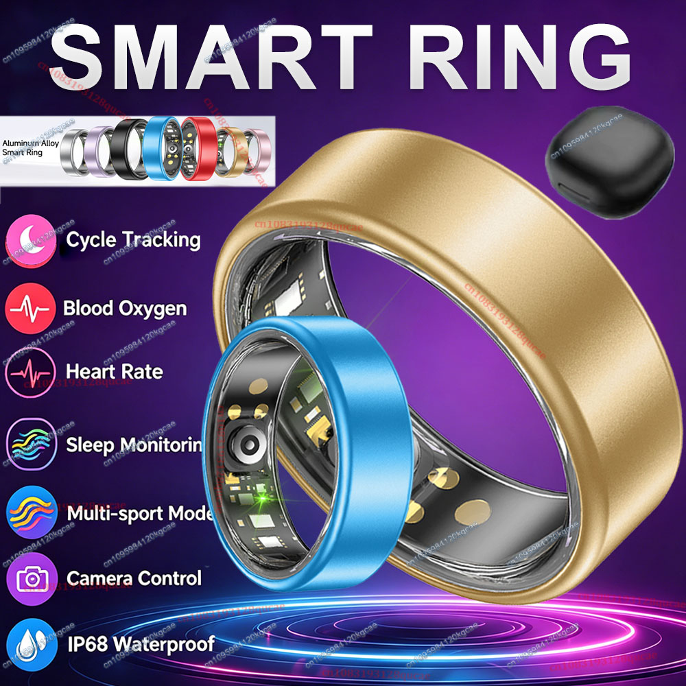 خاتم ذكي R09 للرجال والنساء مع - مراجعة Temperature Ring Skin وسعره